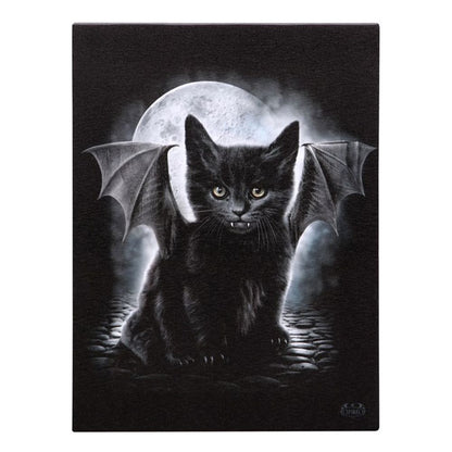 Bat Cat Canvas by Spiral Direct