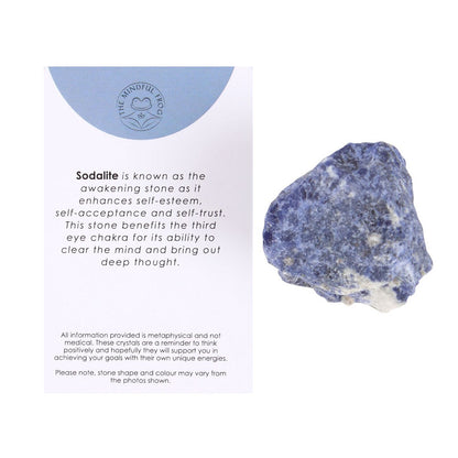 Sodalite Rough Cut Crystal For Healing & Intution