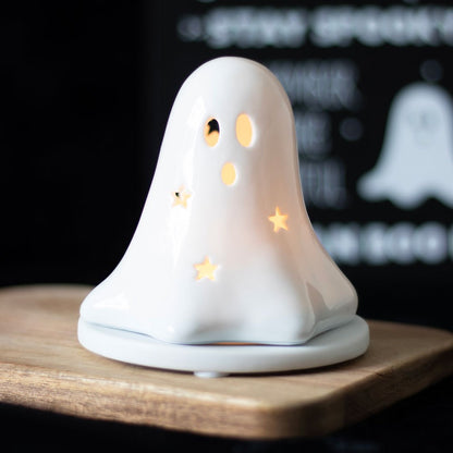 The Little Ghost Tealight and Incense Cone Holder