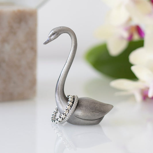 Iron Swan Ring Holder