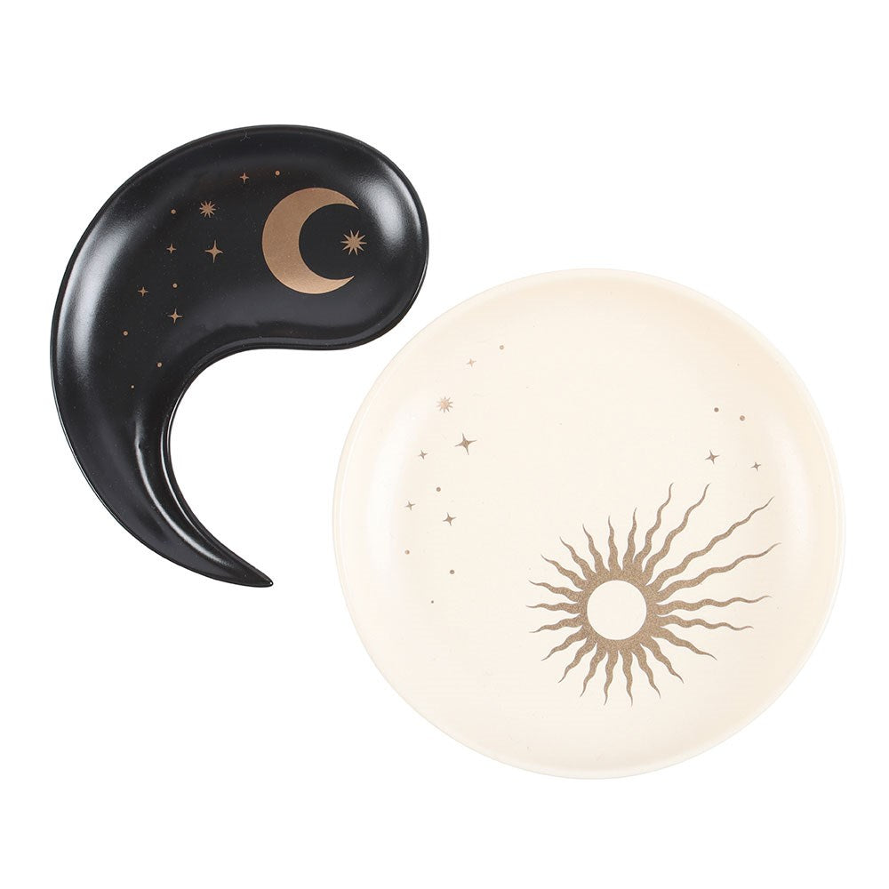 Yin Yang Stacking Trinket Dish Set