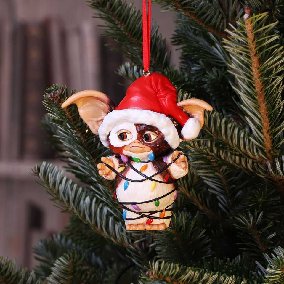 Gizmo in Fairy Lights Hanging Ornament