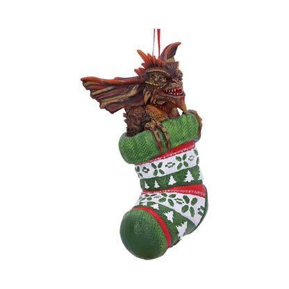 Mohawk in Stocking Hanging Ornament