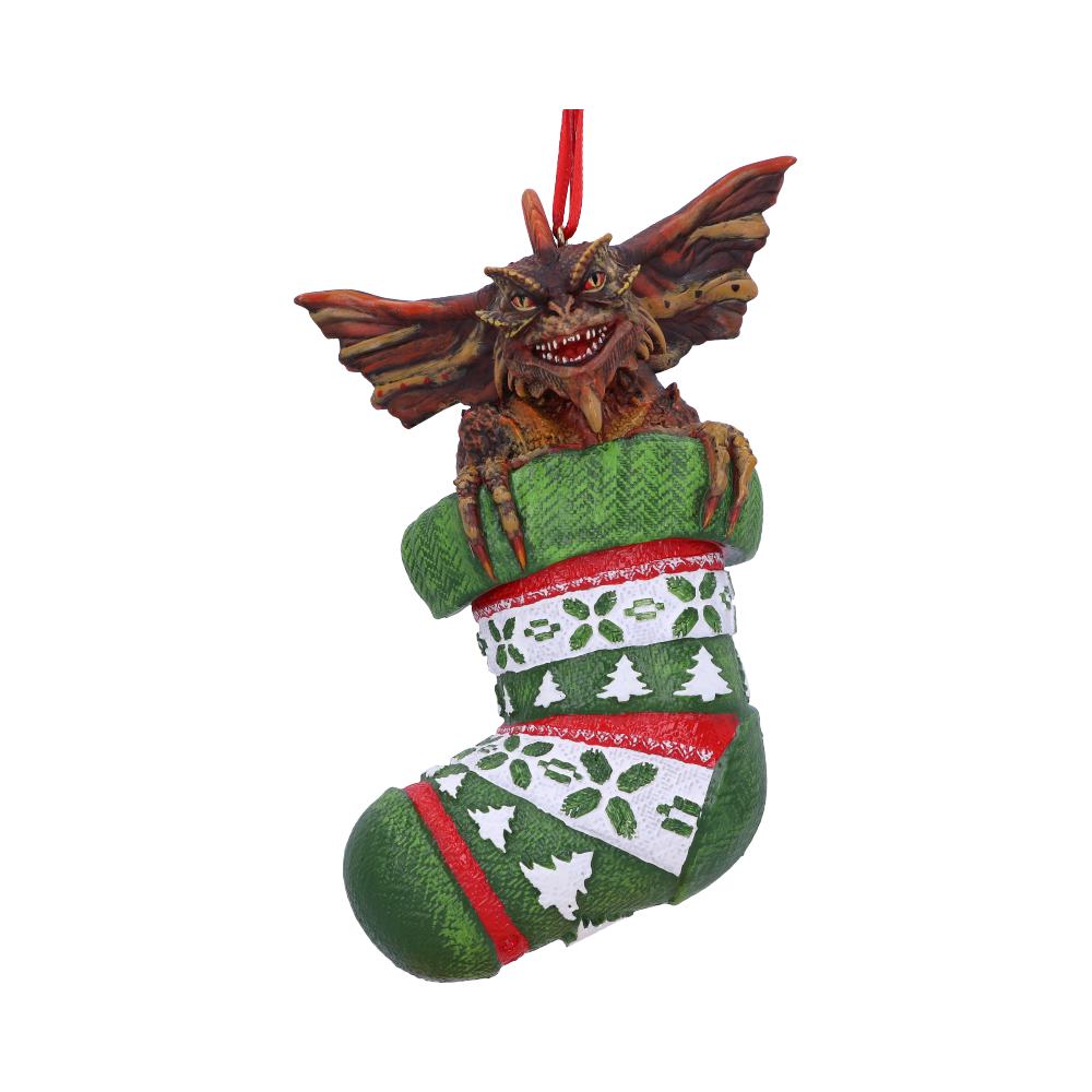 Mohawk in Stocking Hanging Ornament