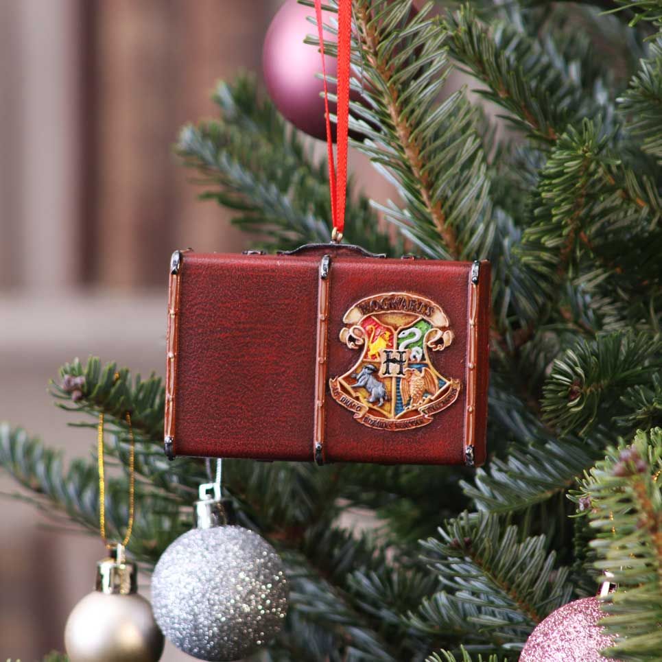 Hogwarts Suitcase Hanging Ornament