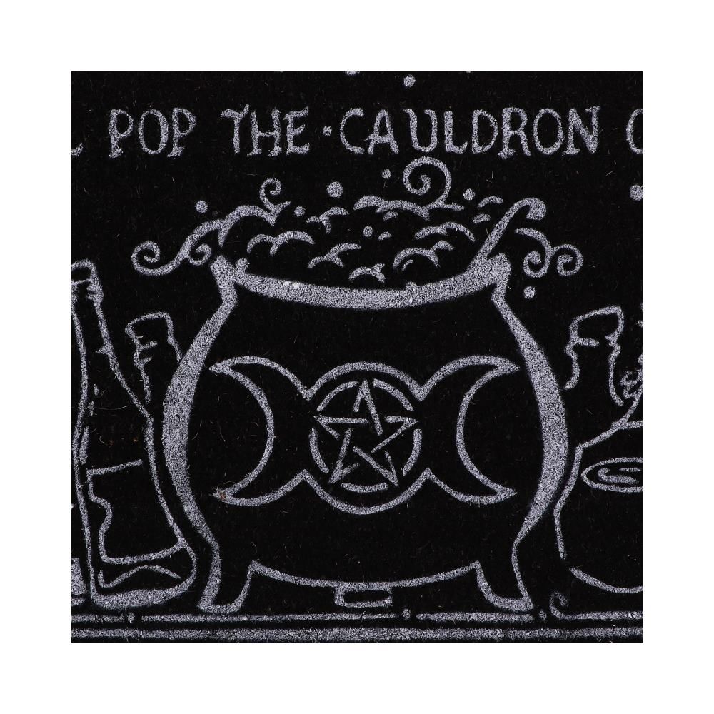 'I'll Pop the Cauldron On' Doormat