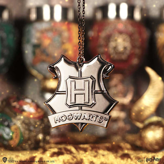 Hogwarts Hanging Metal Ornament