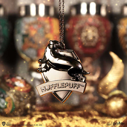 Hufflepuff Hanging Metal Ornament