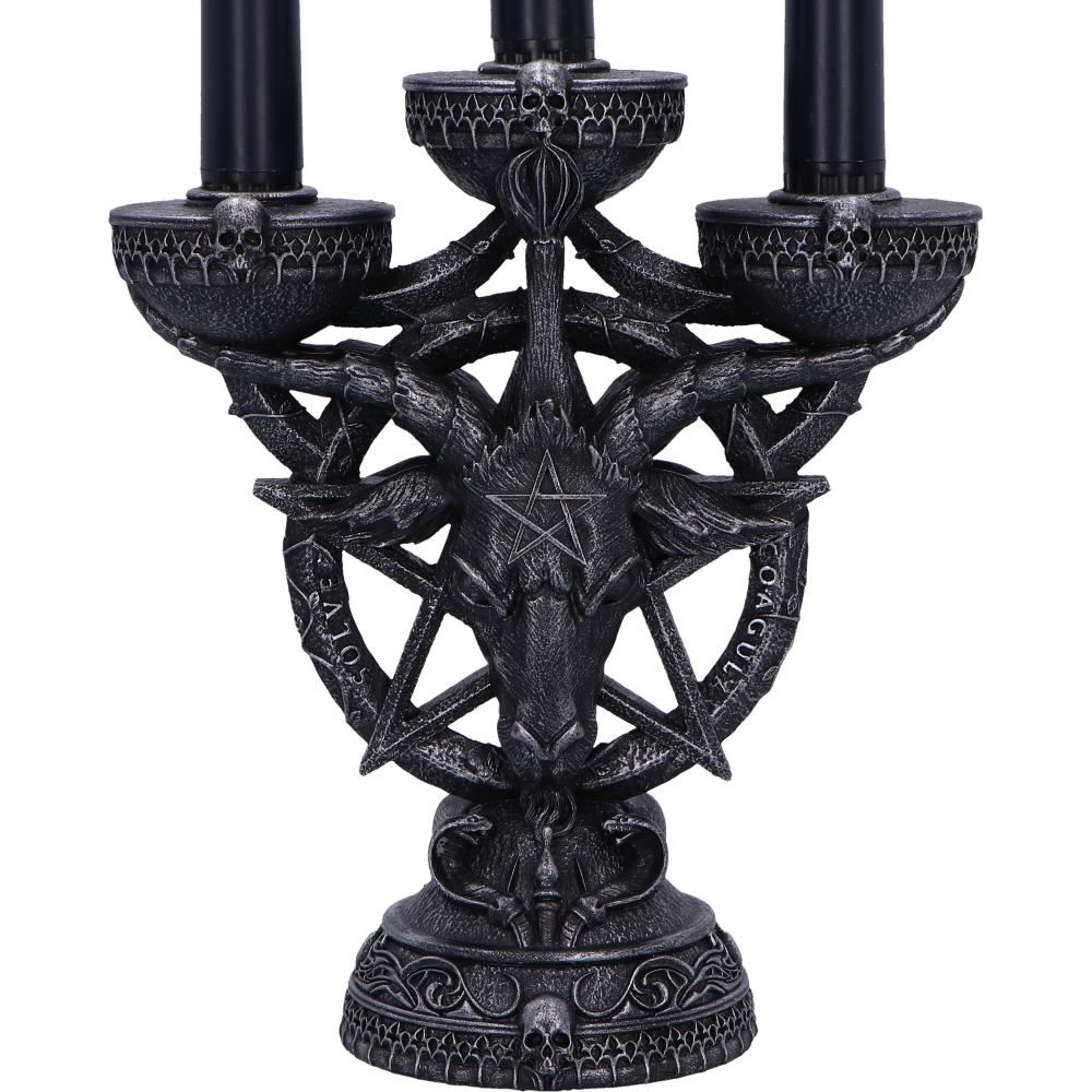 Baphomet's Radiance LED Candelabra