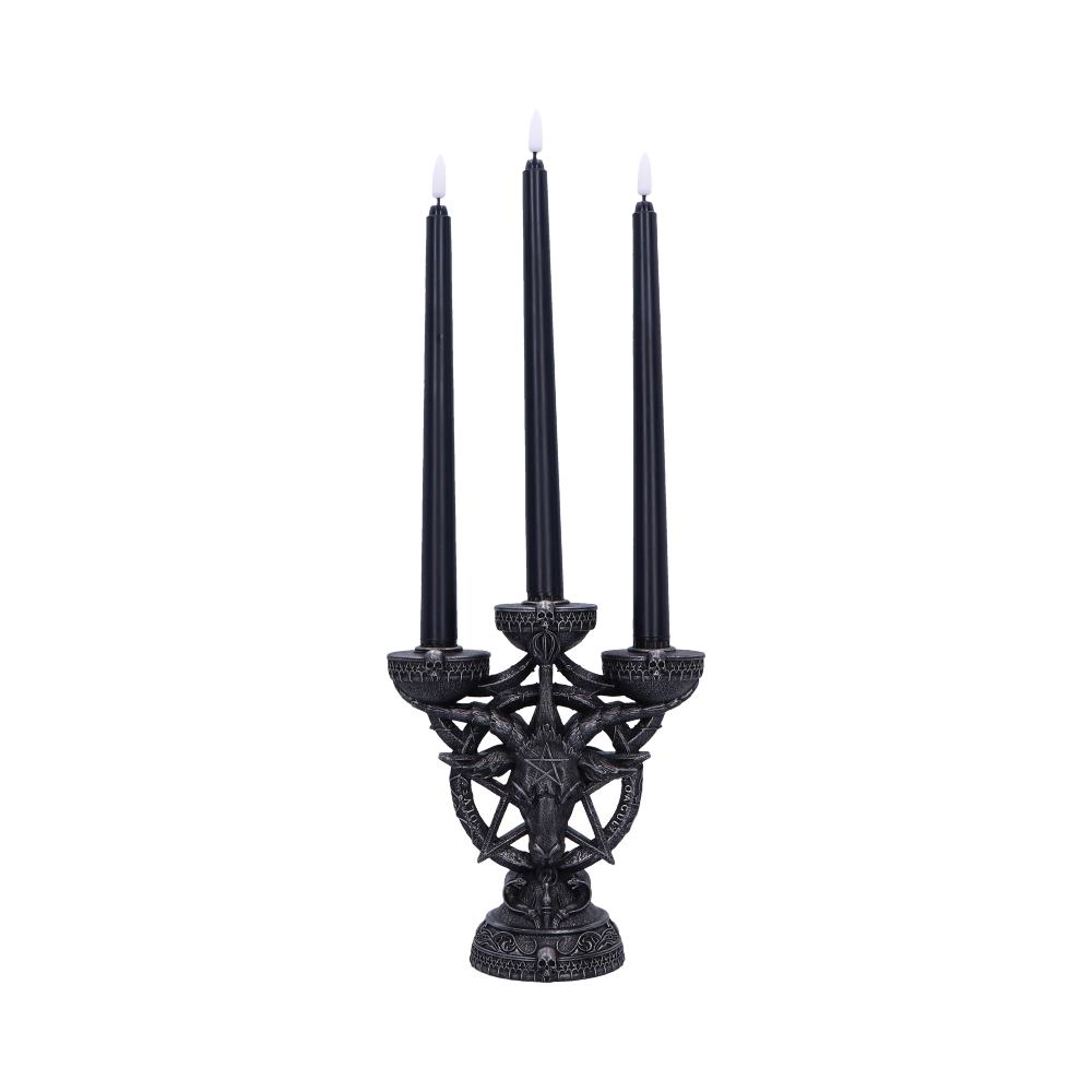 Baphomet's Radiance LED Candelabra