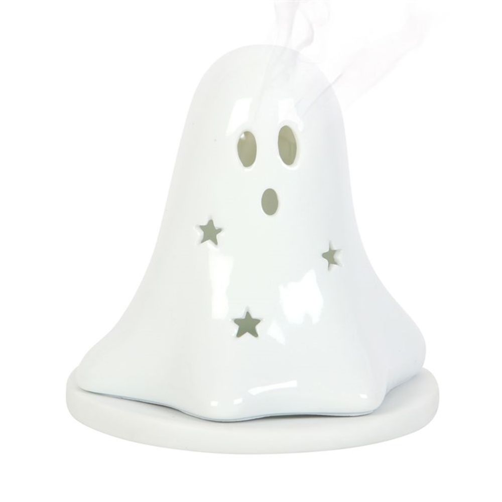 The Little Ghost Tealight and Incense Cone Holder