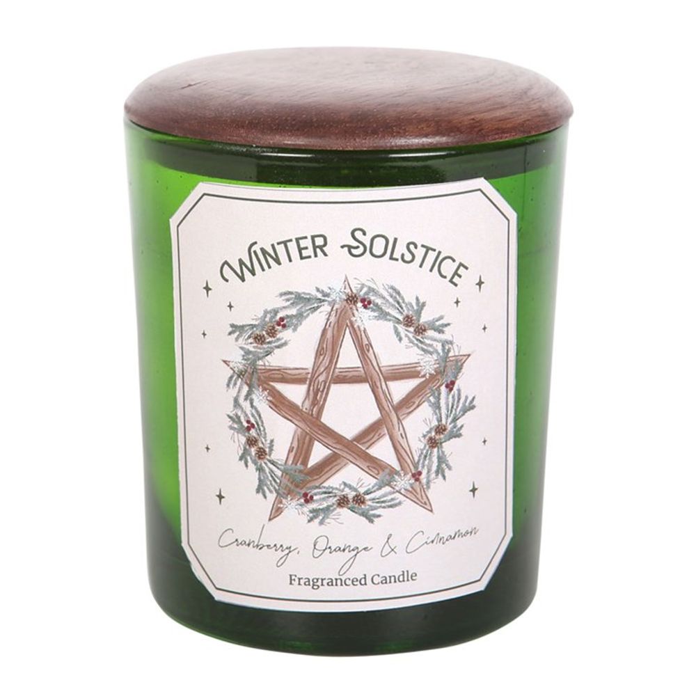 Winter Solstice Cranberry, Orange & Cinnamon Infused Candle