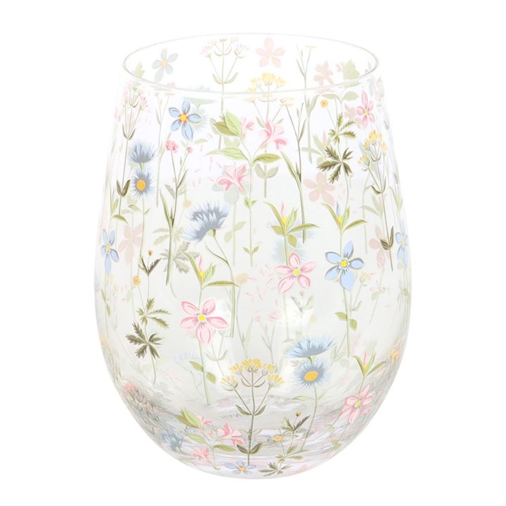 Blooming Lovely Stemless Glass