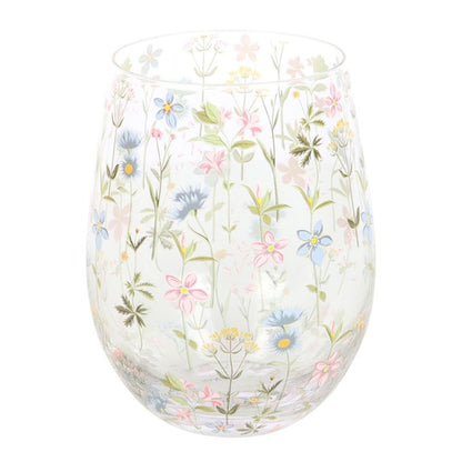 Blooming Lovely Stemless Glass