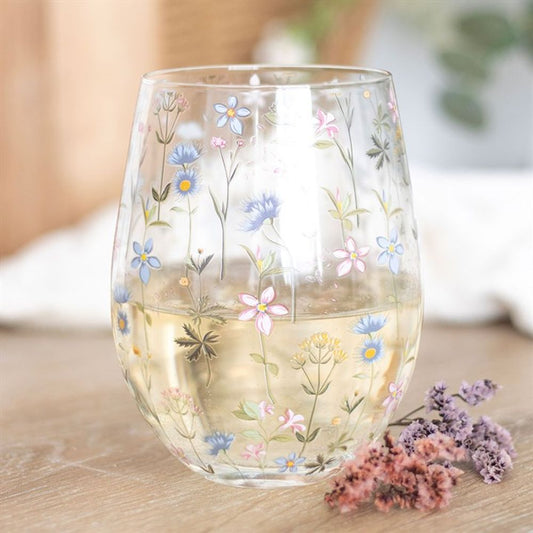 Blooming Lovely Stemless Glass