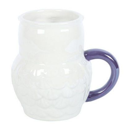 Owl Shaped Iridescent Mug