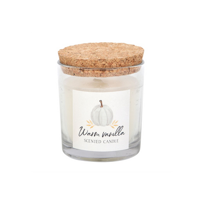 Cosy Pumpkin Warm Vanilla Fragranced Candle