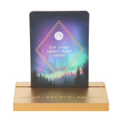 Ethereal Affirmation Cards and Stand Set