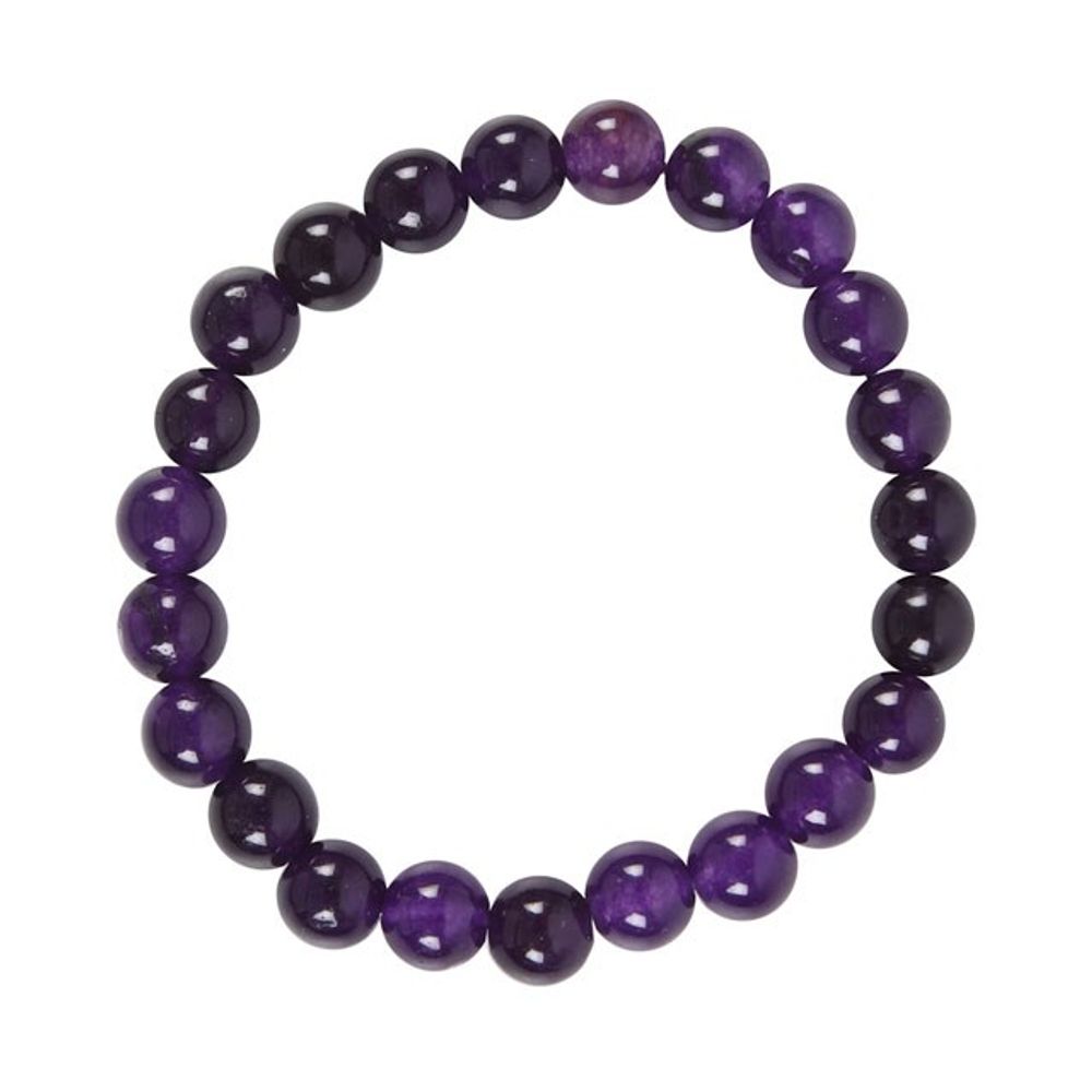 Third Eye Chakra Amethyst Natural Gemstone Bracelet