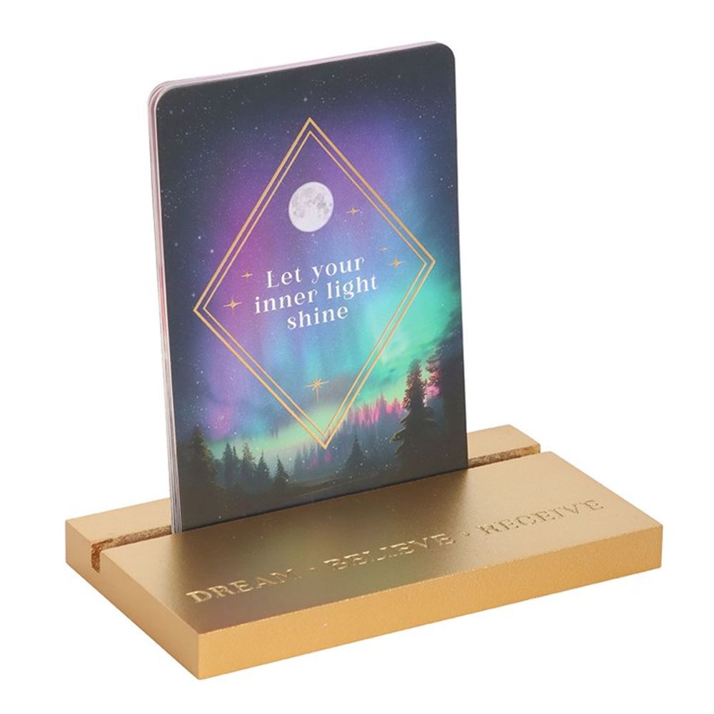 Ethereal Affirmation Cards and Stand Set