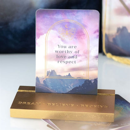 Ethereal Affirmation Cards and Stand Set