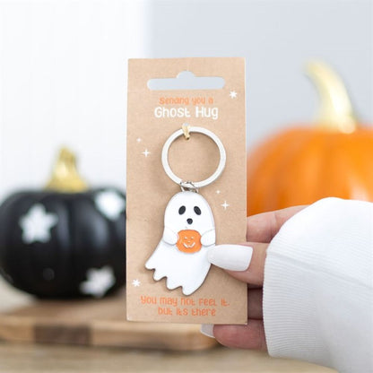 Ghost Hug Keyring