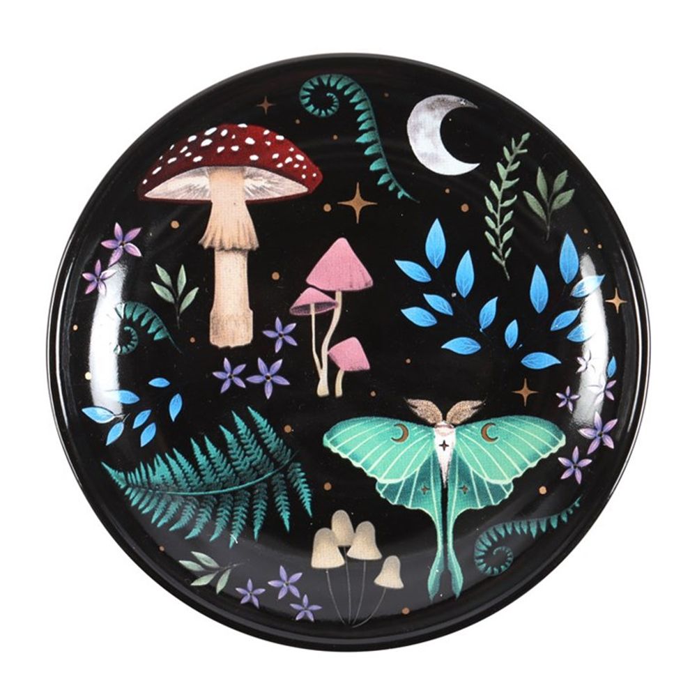 Round Dark Forest Trinket Dish