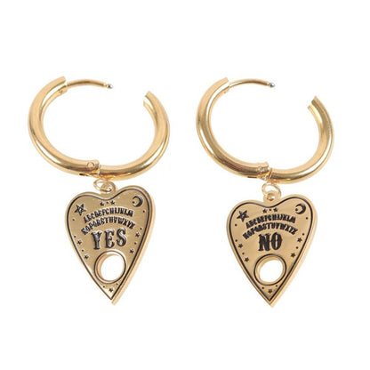 Gold Planchette Earrings