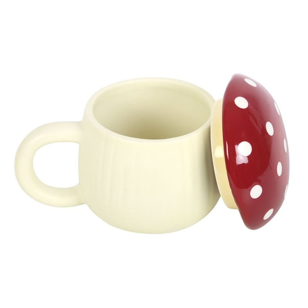 Mushroom Mug with Lid