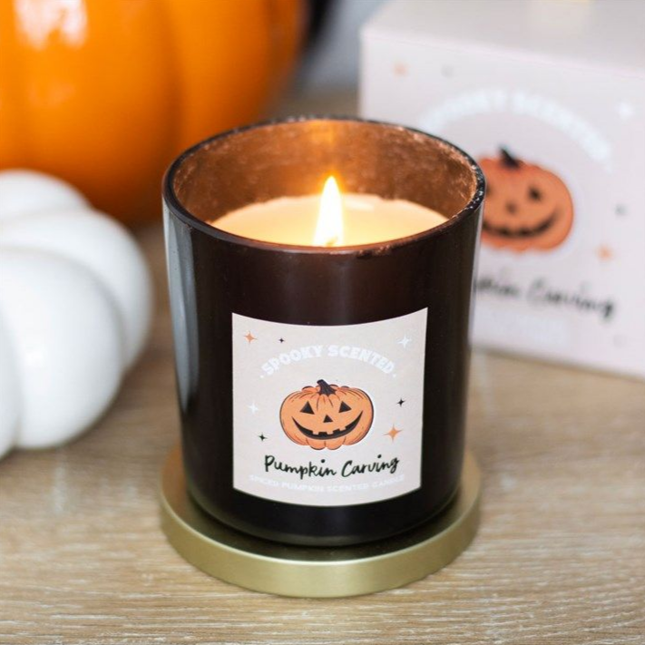 Pumpkin Carving Spiced Pumpkin Candle