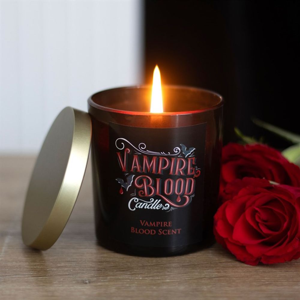 Vampire Blood Earthy Rose Scented Candle