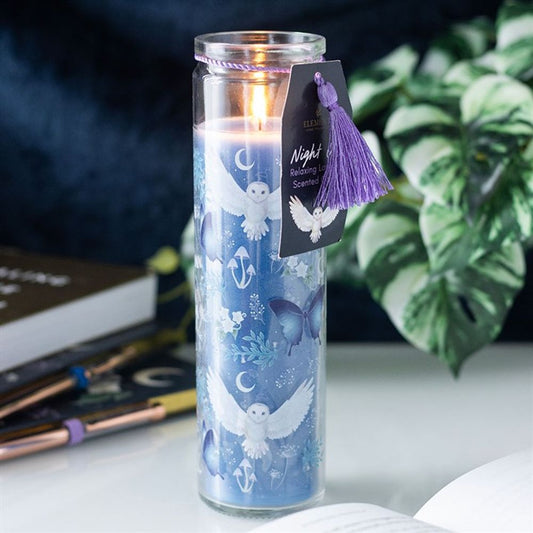 Night Owl Lavender Scented Tube Candle