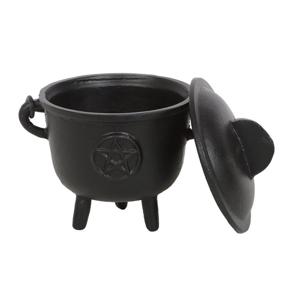 Small Cast Iron Pentagram Cauldron