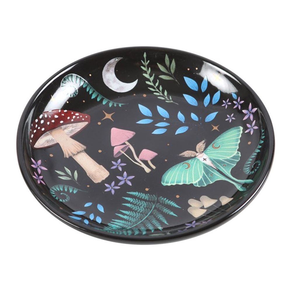 Round Dark Forest Trinket Dish