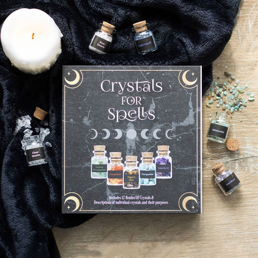 Crystals for Spells: Crystal Chip Bottle Gift Set