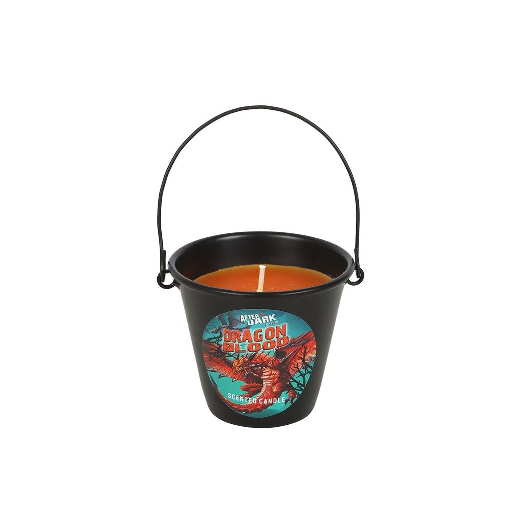 Dragon Blood Scented Bucket Candle