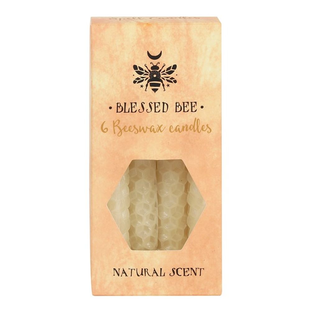 Blessed Bee Natural Cream Beeswax Spell Candles