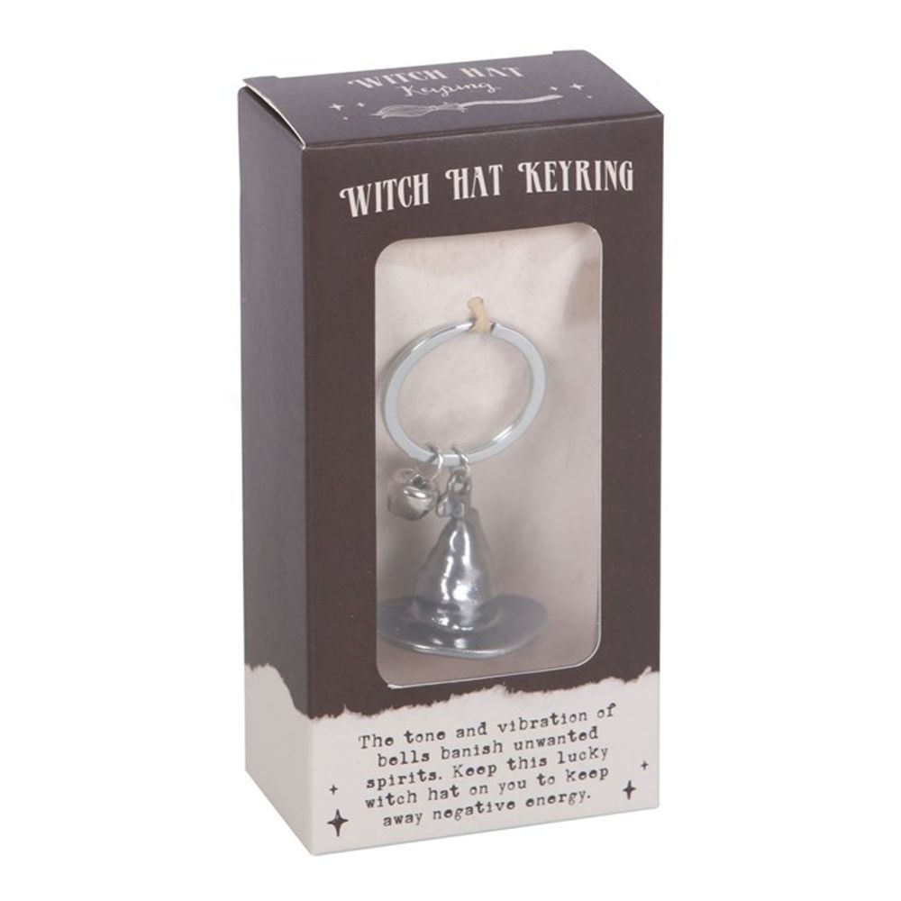 Lucky Witch Hat & Bell Keyring