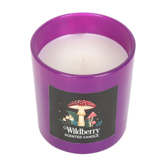 Forest Mushroom Wildberry Scented Candle