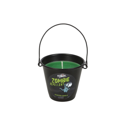 Zombie Repellent Jasmine Scented Bucket Candle