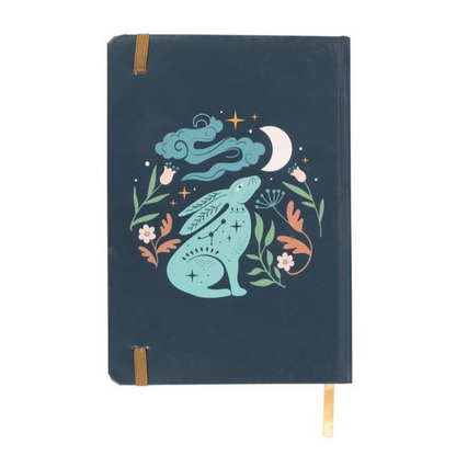 Midnight Hare A5 Notebook