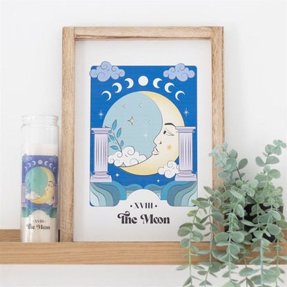 The Moon Celestial Framed Print