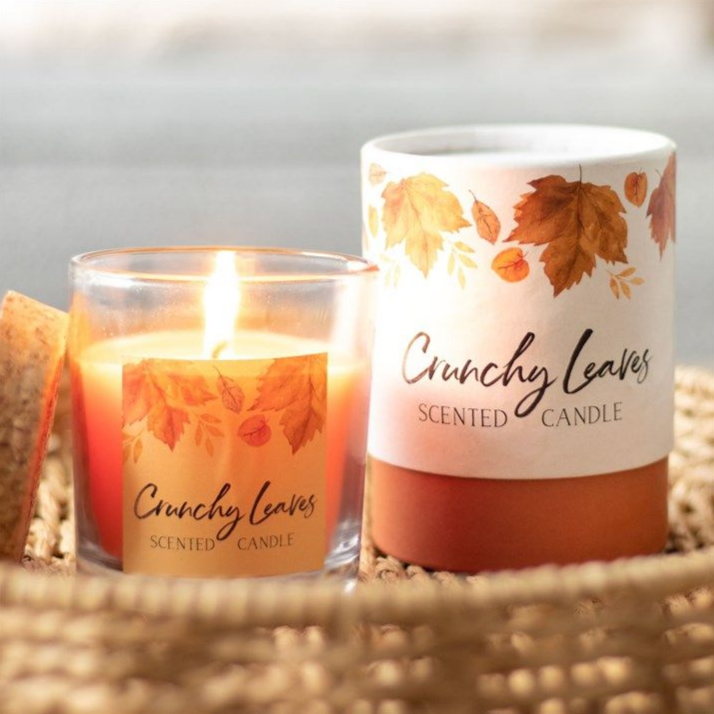 Crunchy Leaves Infused Autumn Candle