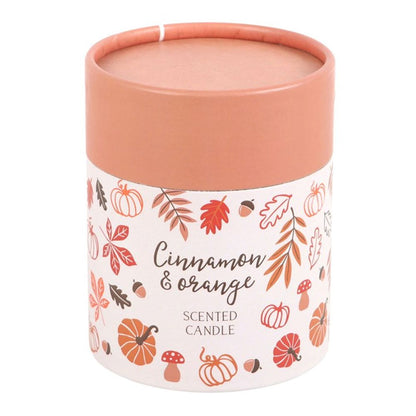 Autumn Leaves Cinnamon & Orange Infused Candle