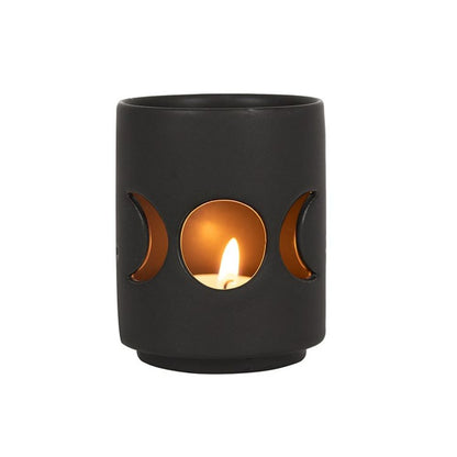 Small Triple Moon Tealight Holder