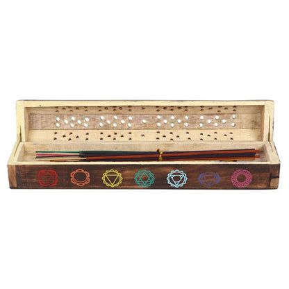 Chakra Alignment Mango Wood Variety Incense Box Set