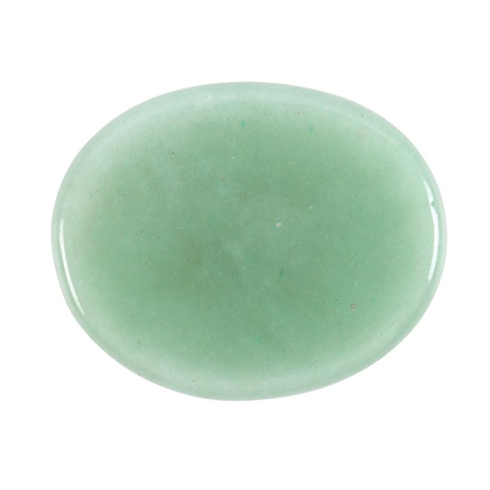 'Good Luck' Aventurine Crystal Palm Stone