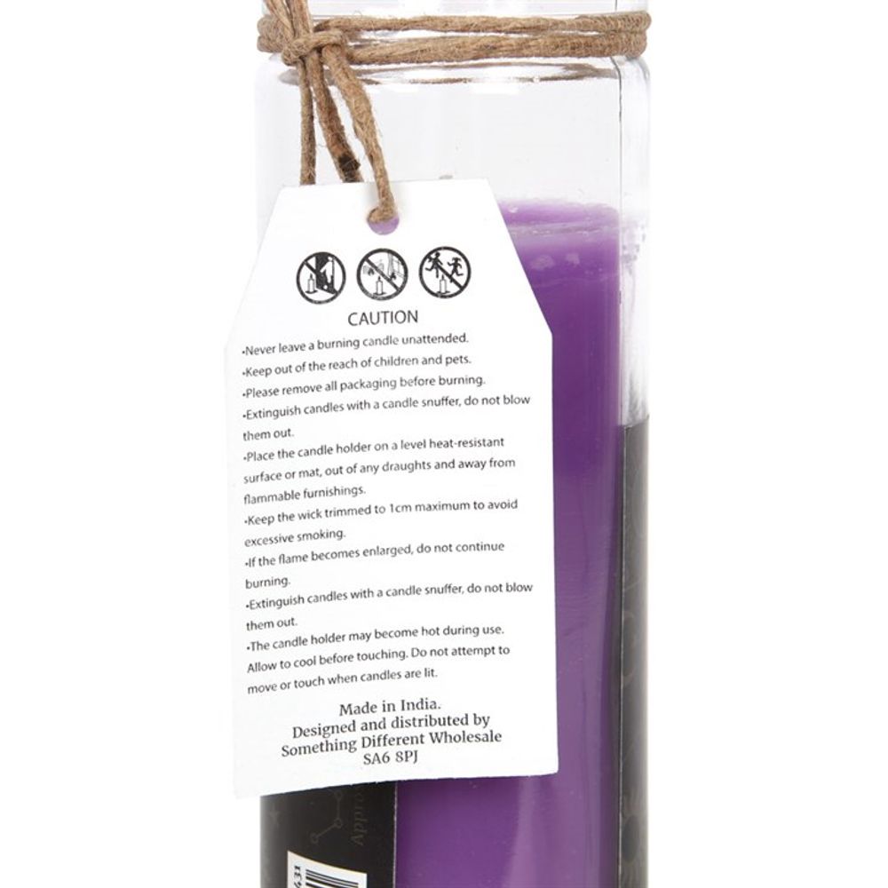 Lavender 'Prosperity' Spell Tube Candle