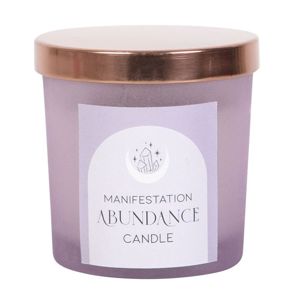 Abundance Manifestation Candle with French Lavender & Amethyst Infusion