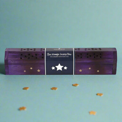 Shining Star Mango Wood Bergamot Incense Box Set